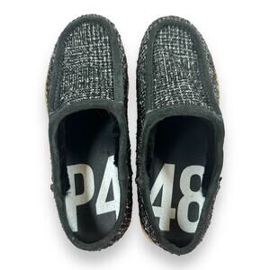 P448 Bubble Shaka Indoor Outdoor Platform Slipper Women 7/38 Vibram Slip-on Shoe